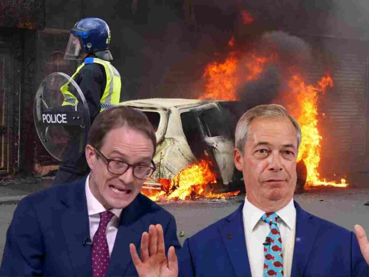 Nigel Farage Chris Mason