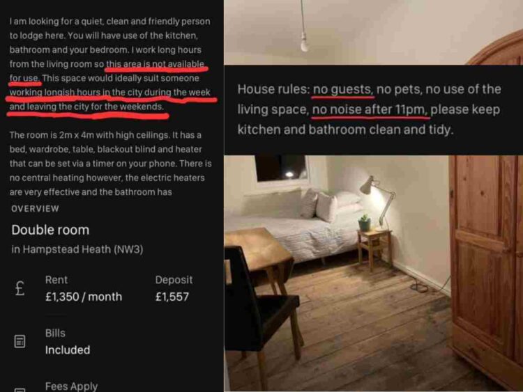 London Room Rental