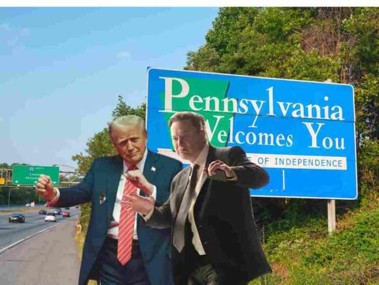 Trump Musk Pennsylvania