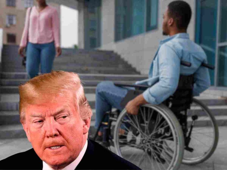 Trump disabled people