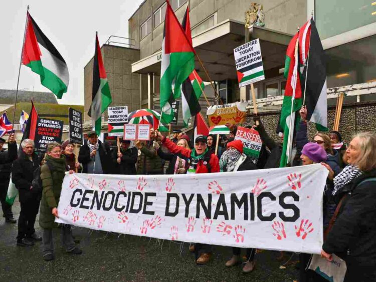 #Hastings3 General Dynamics trial Palestine