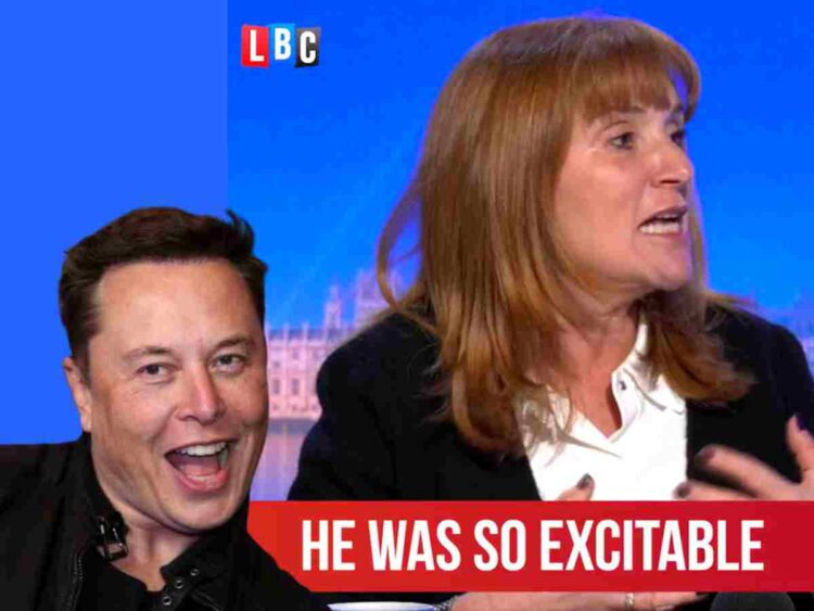 Elon Musk Angela Epstein Nazi salute Jeremy Corbyn