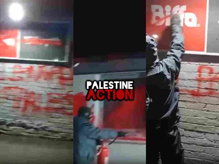 Palestine Action Biffa Glasgow and Edinburgh