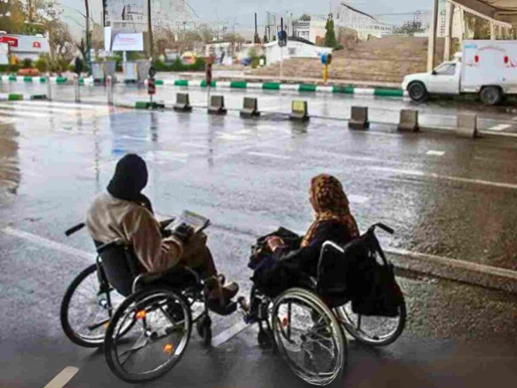 Life for disabled people in Iran has been highlighted in a new report