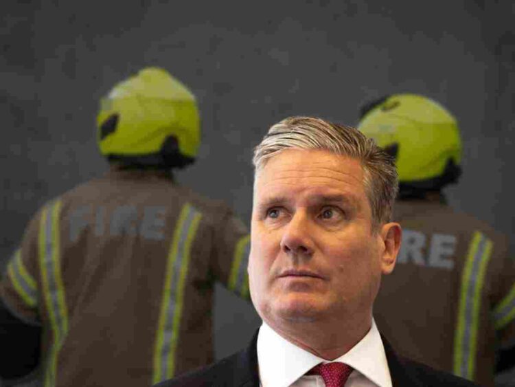 The FBU is warning Labour is making real terms cuts to fire and rescue services across England