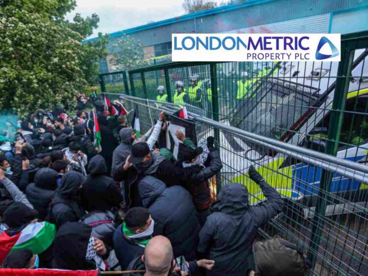 LondonMetric has dumped Elbit Systems after a sustained campaign by Palestine Action