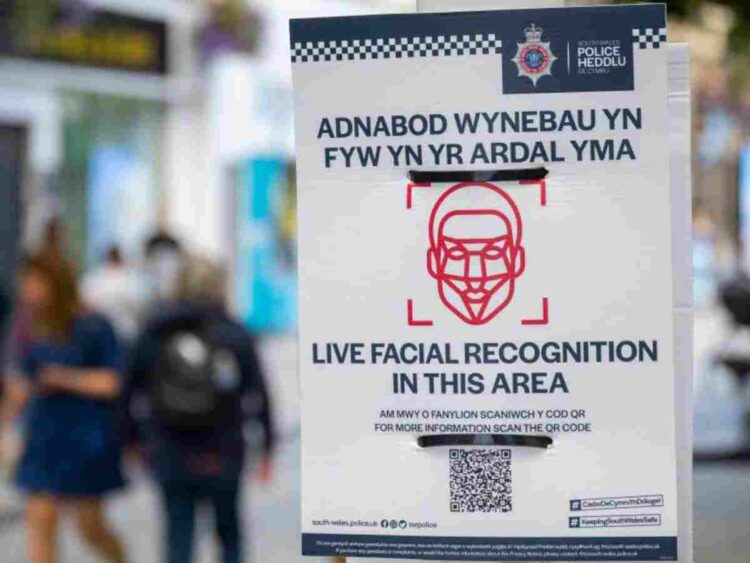 facial recognition wales