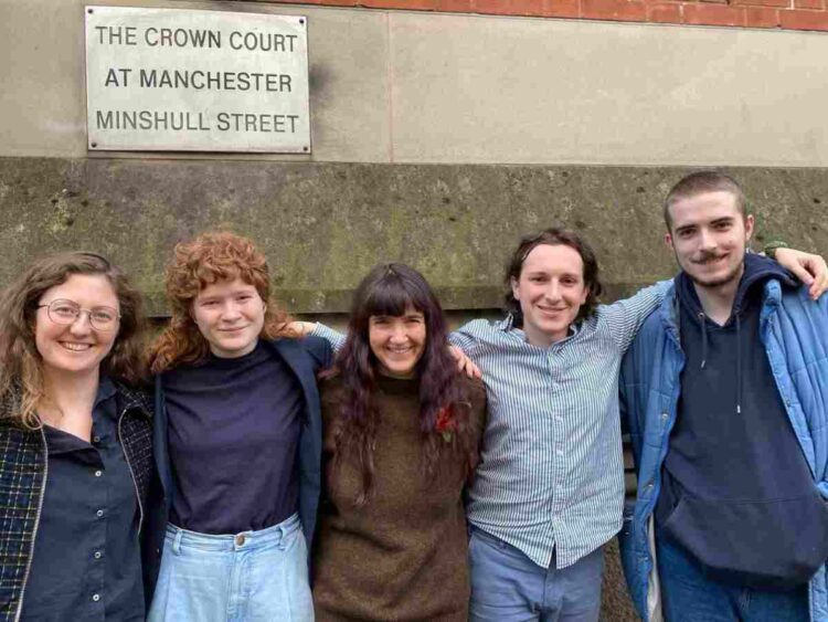 Four Just Stop Oil supporters have been found guilty of planning a protest