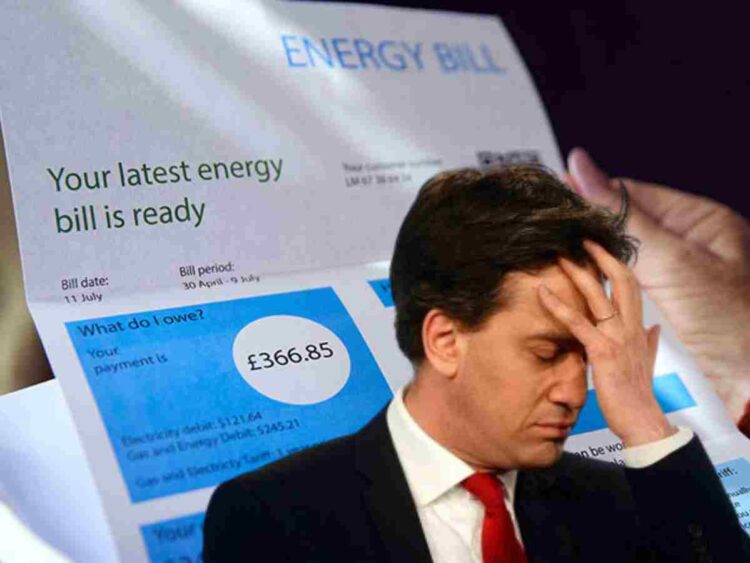 Carbon capture Ed Miliband energy bills