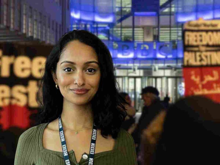 Former BBC journalist Karishma Patel has called out the broadcaster over its complicity with Israel