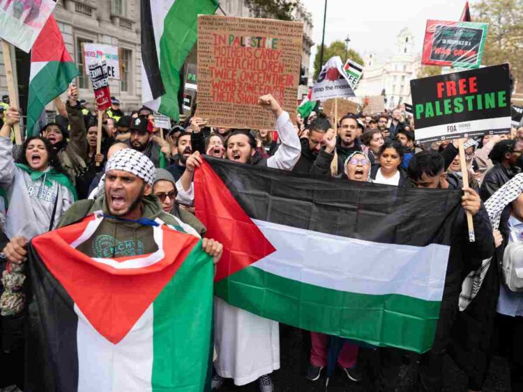 Met Police have tried to stop another Palestine march